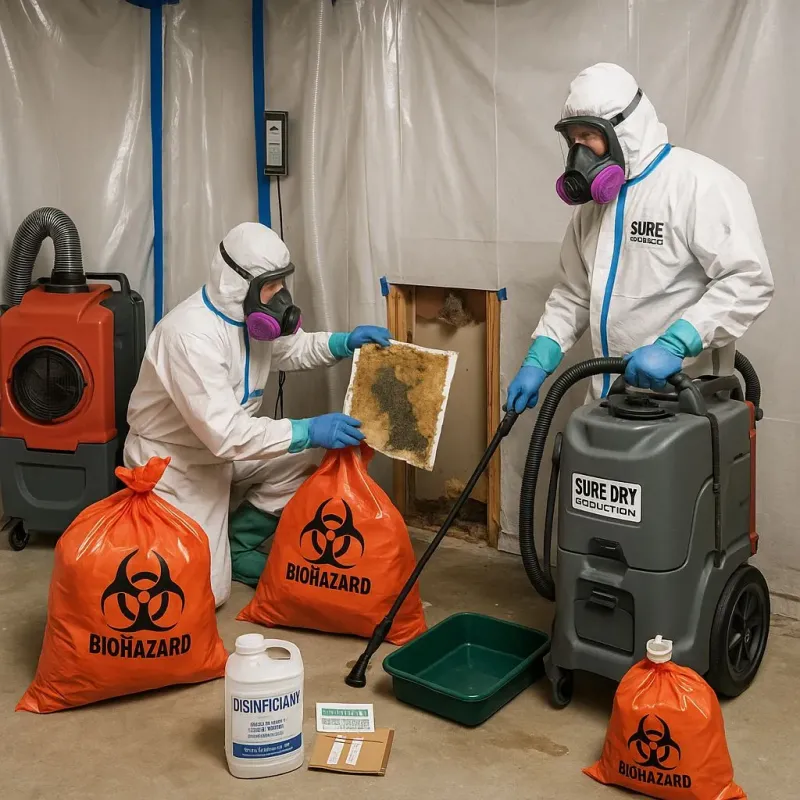 Contaminated Water Handling Protocols process in Macon County, NC